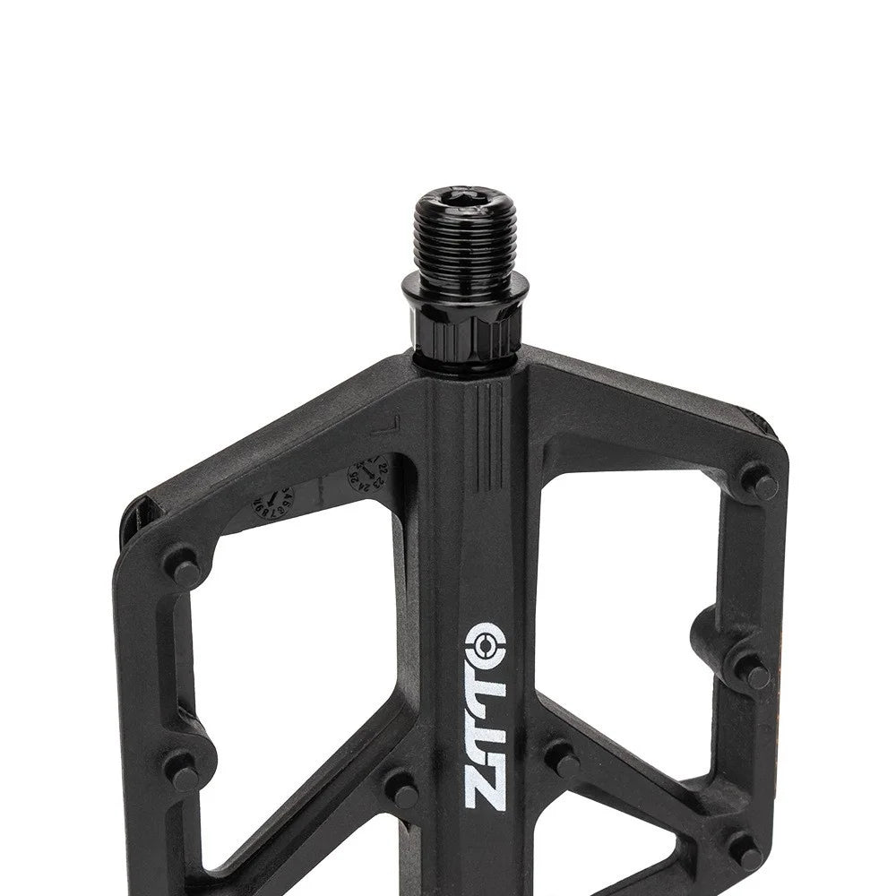 ZTTO C579A 1 Pair Mountain Bike Pedals Nylon Fiber Wide Platform Anti Slip Double DU Bearing Cycling Pedals - 6