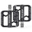 WEST BIKING YP0802132 1 Pair Carbon Fiber Pedals Titanium Alloy Spindle Road Folding Bicycle Ultralight Pedals - 2