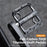 WEST BIKING YP0802132 1 Pair Carbon Fiber Pedals Titanium Alloy Spindle Road Folding Bicycle Ultralight Pedals - 4