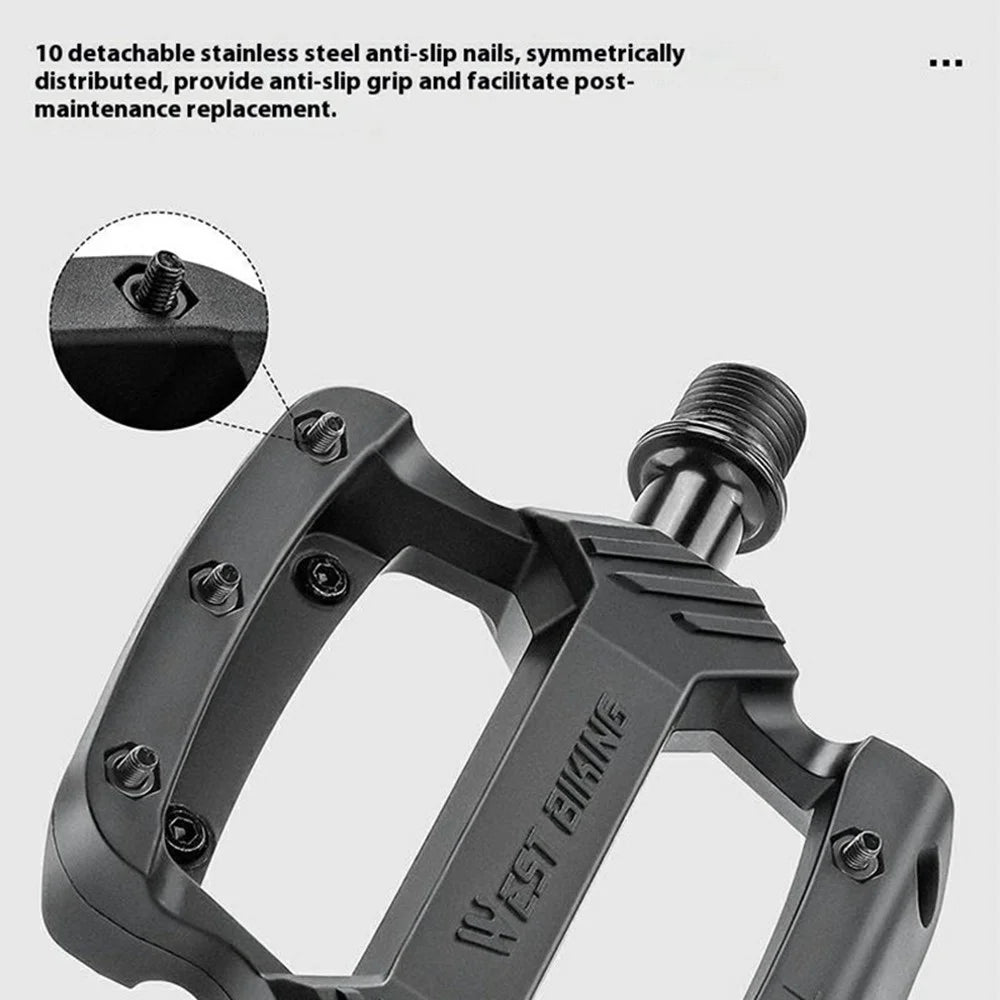 WEST BIKING YP0802143 Bike Pedals Triple Bearing Anti Slip Bicycle Pedals Cycling Accessories - 3