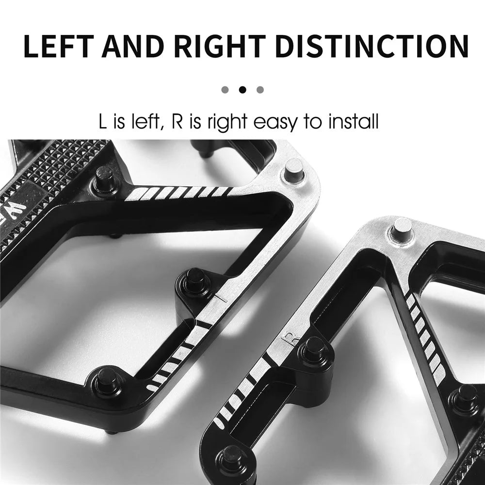 WEST BIKING Quality Practical Bike Pedals Aluminum Alloy Bicycle Pedals BMX MTB Bike Pedals - 5