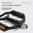 ROCKBROS 1 Pair Bicycle Pedals Aluminum Alloy Mountain Road Bike Pedals Anti-Slip Foot Pedals - Black - 2