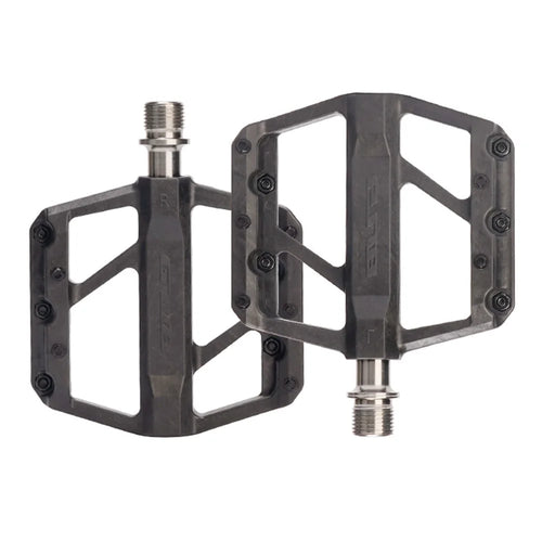 GUB GC072 Bike Pedals Titanium Axle Carbon Fiber Composite MTB / Road Bicycle Pedals Triple Sealed Bearings for Outdoor - 1