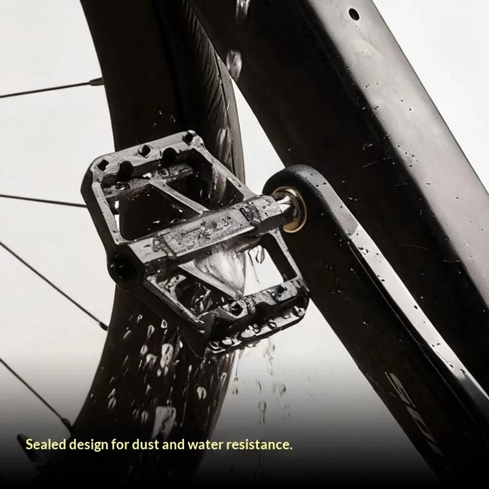 GUB GC072 Bike Pedals Titanium Axle Carbon Fiber Composite MTB / Road Bicycle Pedals Triple Sealed Bearings for Outdoor - 6
