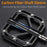 WEST BIKING YP0802110 One Pair Bike Pedals Ultra-light Aluminum Alloy Bicycle Pedal Plate - Black - 5