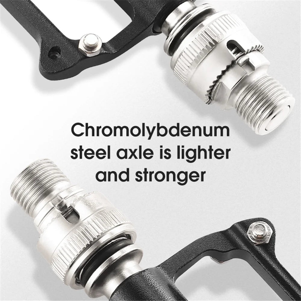WEST BIKING YP0802118 1 Pair Bike Pedals 3-Bearing Aluminum Alloy MTB Bicycle Pedals - 7