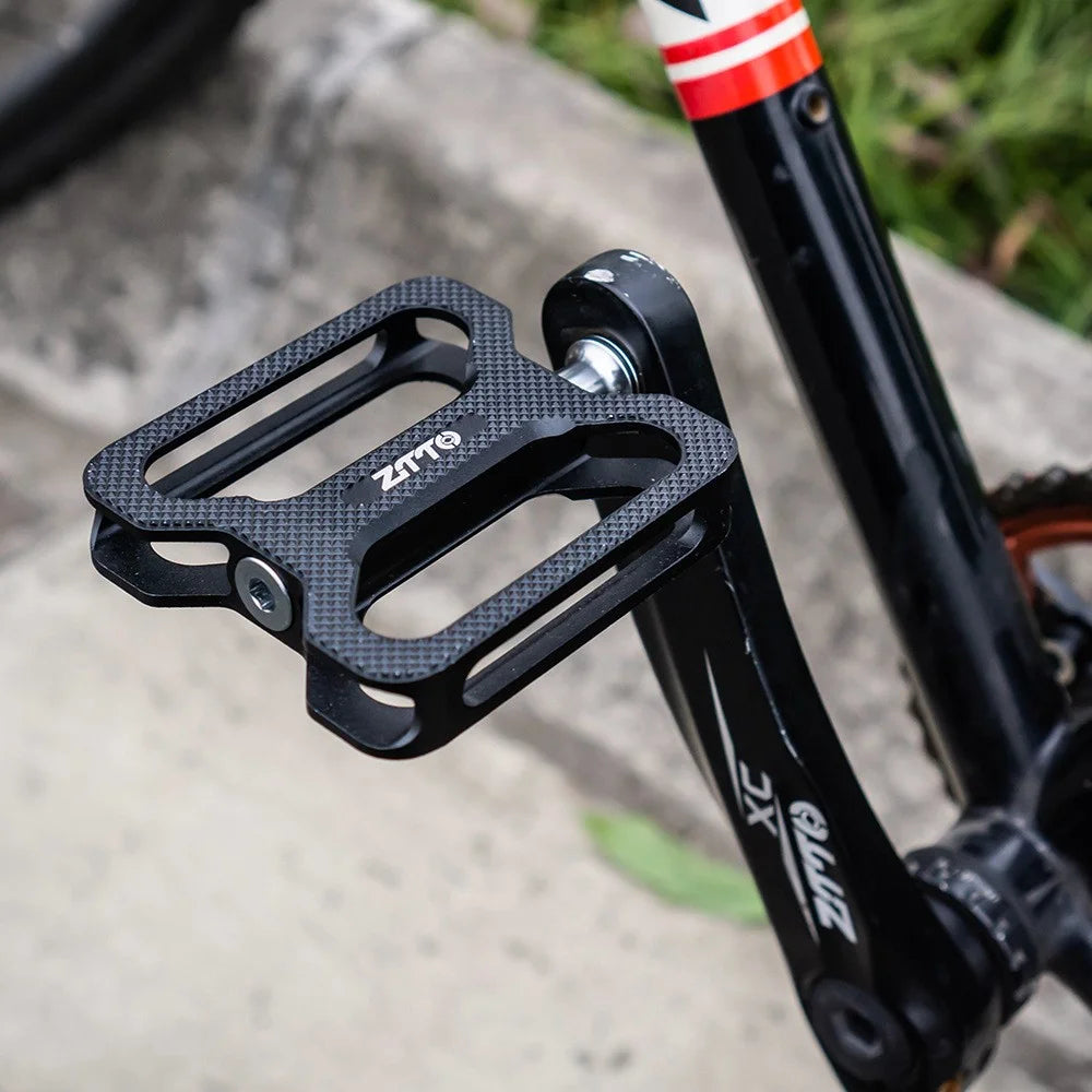 ZTTO K624 1 Pair CNC Aluminum Alloy Bike Pedals High Hardness MTB Bicycle Pedals - 2