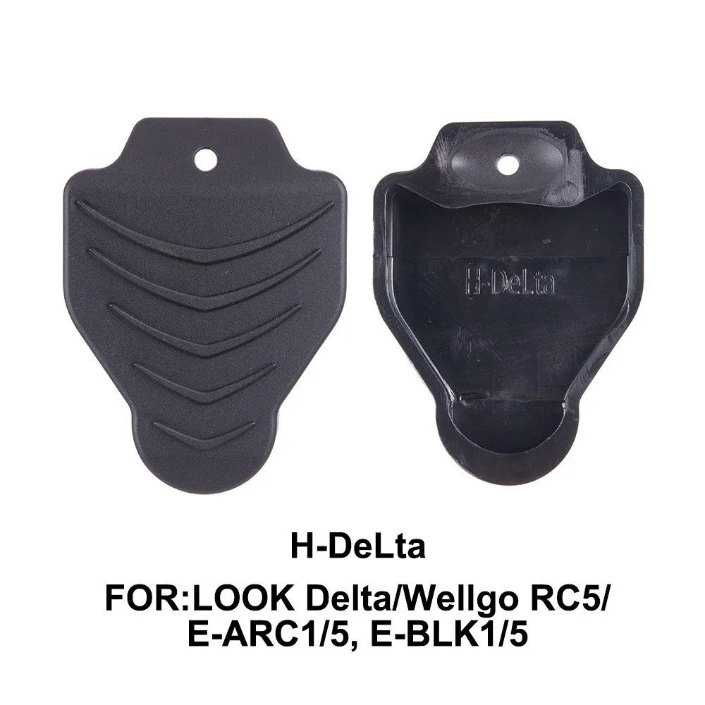 ZTTO BHT1A 1 Pair Anti-slip Rubber Bicycle Pedal Cleat Set for Road Bike - H-DELTA - 2
