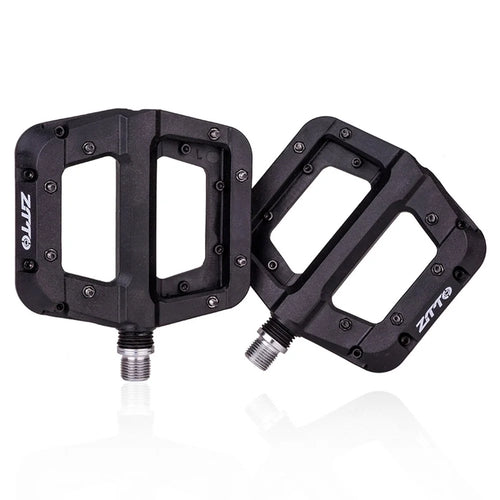 ZTTO NLJT Mountain Bike Nylon Pedals Anti-Skid Lightweight Bicycle Pedals - Black - 1