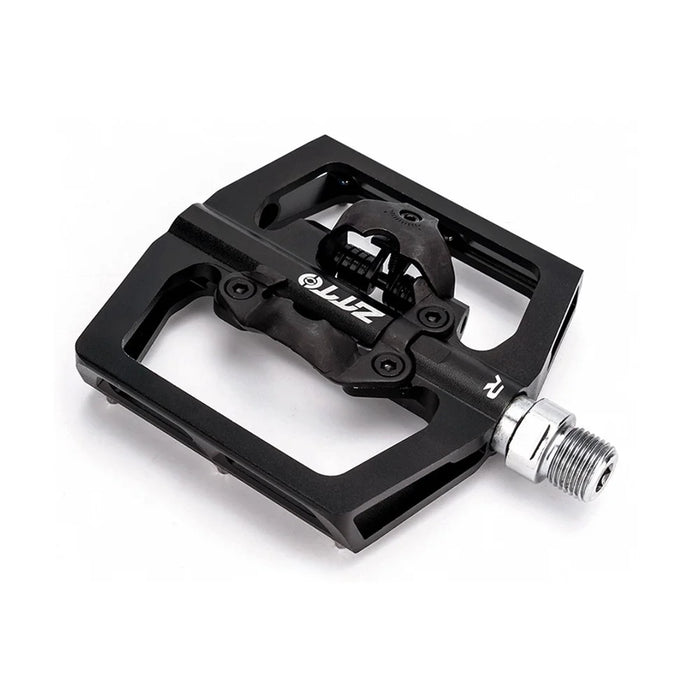 ZTTO STPD15 1 Pair Bicycle Anti-slip Pedals Aluminum Alloy Bike Cycling SPD Flat Pedals with Cleats - 4