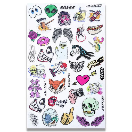 ENLEE RS2338 Bicycle Frame Creative Stickers PVC Decals Scratch Protection Decorative Decals - 1
