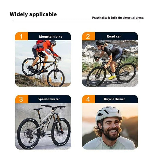 ENLEE RS2338 Bicycle Frame Creative Stickers PVC Decals Scratch Protection Decorative Decals - 2