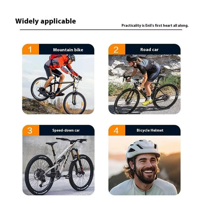 ENLEE RS2319 Bicycle Helmet Personalized Creative Stickers PVC Decorative Decals - 5