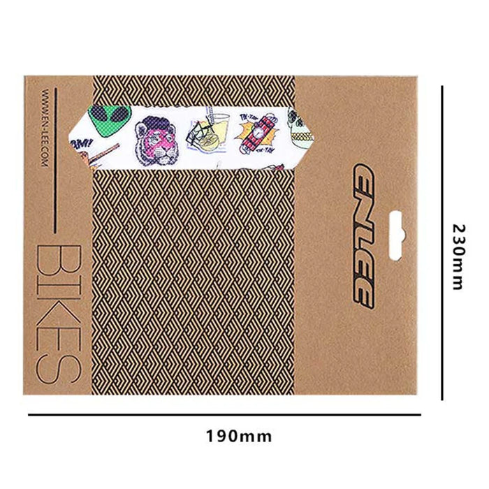 ENLEE RS2319 Bicycle Helmet Personalized Creative Stickers PVC Decorative Decals - 6