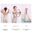 Pilates Equipment Set Yoga Ball Resistance Bands Non-Slip Socks Pump Pilates Kit for Home Fitness - Pink - 7