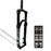 ENLEE CT013D Stylish Road Mountain Bike Front Fork Stickers Set Waterproof Bicycle Fork Guard Decals - 6