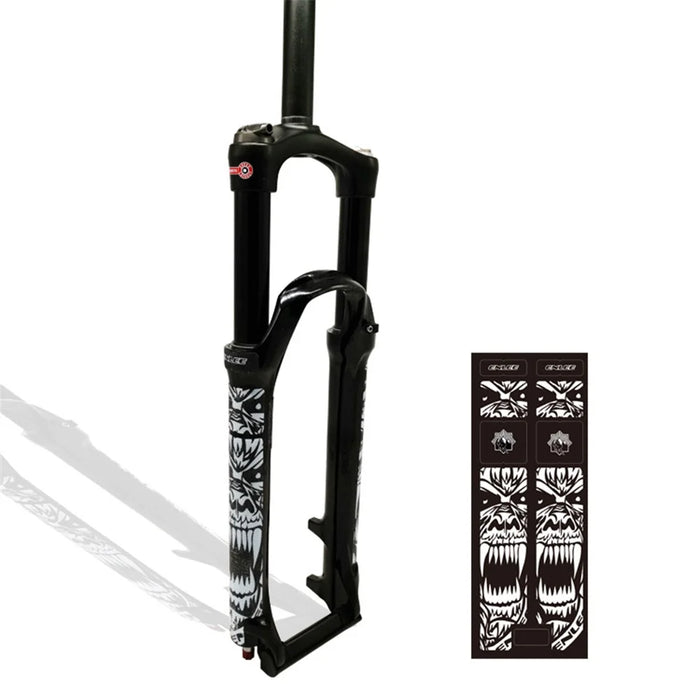 ENLEE CT013D Stylish Road Mountain Bike Front Fork Stickers Set Waterproof Bicycle Fork Guard Decals - 6