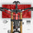 ENLEE EM2201 2Pcs Road Mountain Bike Crank Protective Sticker + 2Pcs Handlebar Sticker Bicycle Decor Stickers Set - Shark - 3