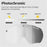 WEST BIKING YP0708120 EPS Foam Cycling Helmet with Magnetic Suction Photochromic Lens - Light Grey - 2