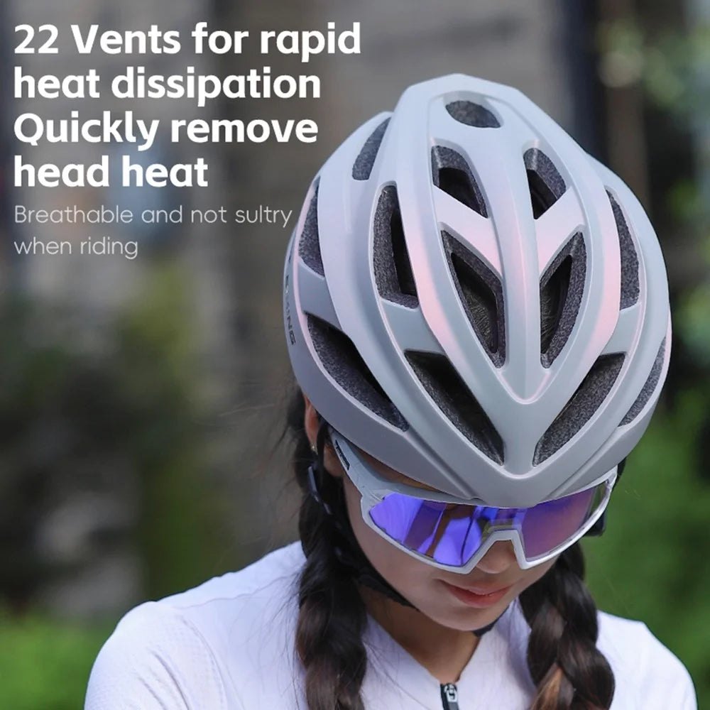 WEST BIKING YP0708118 Women's Cycling Helmet Bicycle Helmet Riding Head Protector - Pink - 5