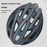 WEST BIKING YP0708126 Breathable Bike Helmet Adjustable Mountain Road Bicycle Safety Cap for Teens - Black - 4