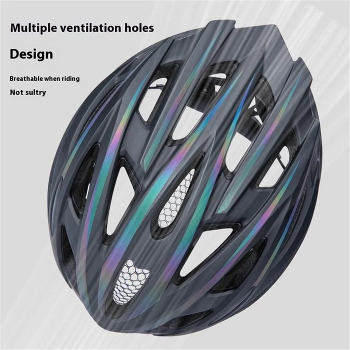WEST BIKING YP0708126 Breathable Bike Helmet Adjustable Mountain Road Bicycle Safety Cap for Teens - Black - 4