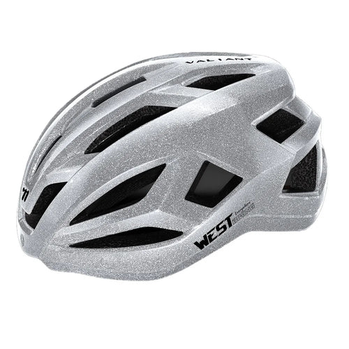 WEST BIKING YP0708129 Cycling Helmet Men Women PC EPS Lightweight Breathable Reflective Bicycle Safety Cap - Silver - 1