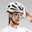 WEST BIKING YP0708128 Cycling Helmet PC EPS Mountain Road Bike Safety Cap with Magnetic Lens - Pearl White - 2