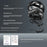 ROCKBROS LK-66 Bicycle Helmet 20 Vents Breathable Antibacterial Safety Helmet for Mountain Road Folding Bike - Black Glossy/L - 5