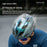 ROCKBROS LK-66 Bicycle Helmet 20 Vents Breathable Antibacterial Safety Helmet for Mountain Road Folding Bike - Black Glossy/L - 6