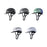 ROCKBROS ZK-099 Breathable Cycling Helmet for Mountain Road Bike EPS Buffer Adjustable Safety Helmet - Bright White - 7