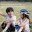 ROCKBROS 10110004 Kids Bike Helmet MTB Road Folding Bicycle Safety Helmet for Boys Girls  - Black & White|M - 5