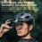 WEST BIKING YP0708094 Magnetic Goggles Helmet Integrated Bike Helmet Lightweight Cycling Helmet Men Women Bicycle Safety Gear for Mountain Bicycle Road Bike - Titanium Grey - 2