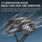 WEST BIKING YP0708094 Magnetic Goggles Helmet Integrated Bike Helmet Lightweight Cycling Helmet Men Women Bicycle Safety Gear for Mountain Bicycle Road Bike - Titanium Grey - 3