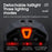 WEST BIKING YP1602505 Lightweight Pneumatic Bike Helmet with LED Taillight - Black - 5