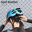 WEST BIKING YP0708116 Gradient Cycling Helmet Head Protection PC+EPS Breathable Bike Helmet - Blue - 7