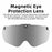 ROCKBROS TT-16-001 Bicycle Helmet Shock Absorbing EPS Cycling Helmet with Goggles Lens - Titanium - 2