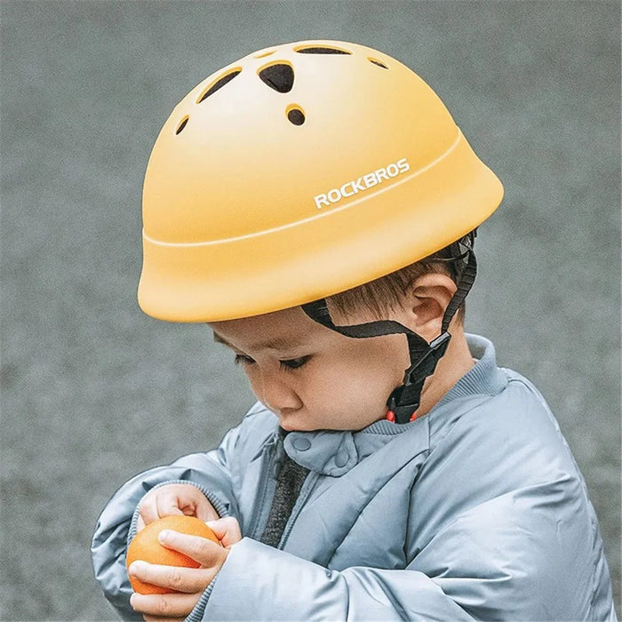 ROCKBROS 10110021001 Shock-Absorbed Children Cycling Helmet Bicycle Helmet Kid's Head Protector - Blue - 4