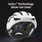 ROCKBROS LK-11 Anquetil Cycling Helmet Head Protection PC+EPS Shock-Absorbed Helmet (CE) - Matte / White - 4