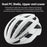ROCKBROS LK-11 Anquetil Cycling Helmet Head Protection PC+EPS Shock-Absorbed Helmet (CE) - Matte / White - 6