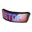 Helmet LED Display Screen Bluetooth-compatible Customizable RGB Leds Light for Cycling, Riding - 1