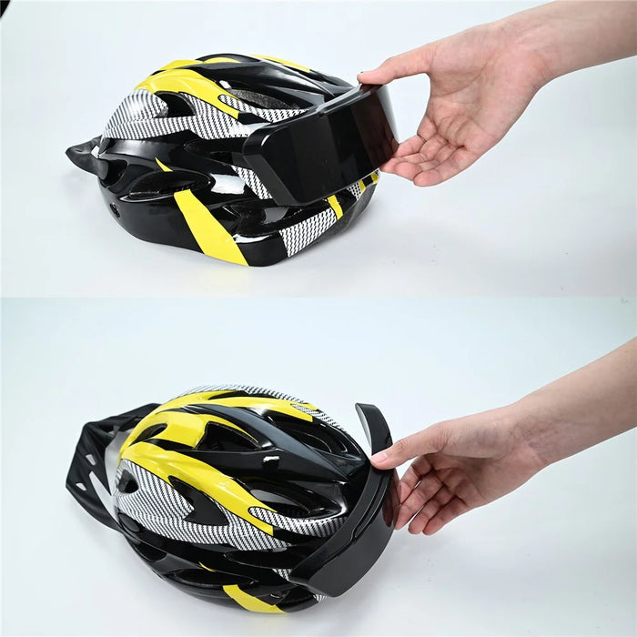 Helmet LED Display Screen Bluetooth-compatible Customizable RGB Leds Light for Cycling, Riding - 7