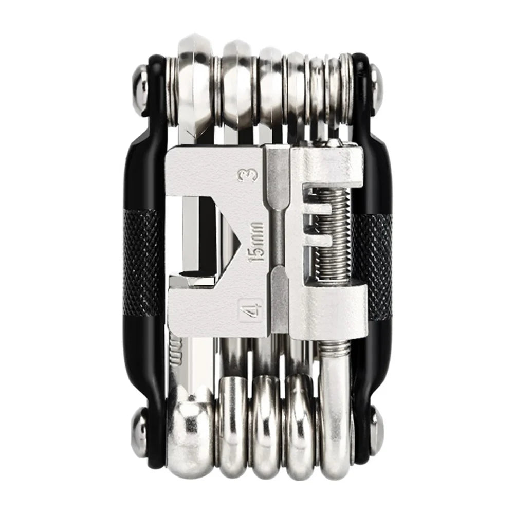 RIDERACE RR9516BK Multifunction Bicycle Maintenance Tool Kit Cutter Screwdriver Bike Repair Tools Set - 1