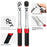 RIDERACE RR9512 1 / 4 Inch Drive Click Torque Wrench Set Bike 2-24Nm Adjustable Preset Torque Wrench Kit - 4