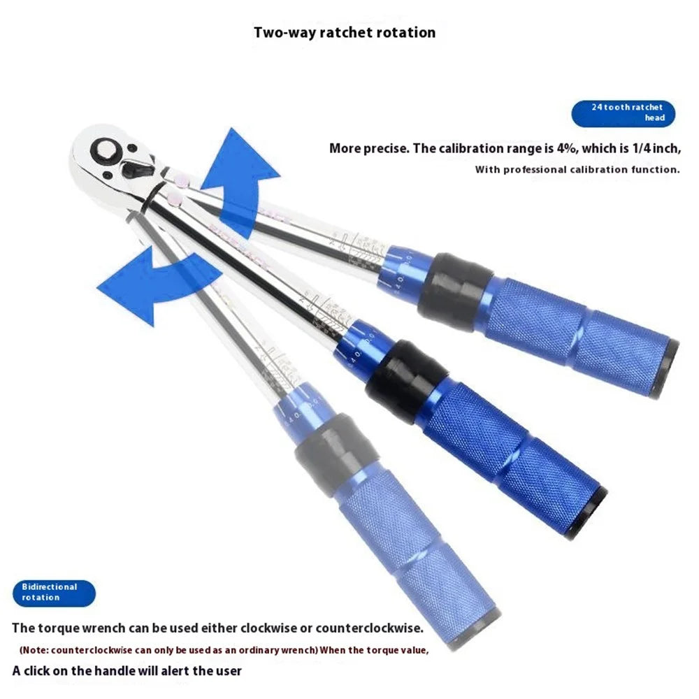 RIDERACE RR9415 High Precision Bike Torque Wrench Set Adjustable Repair Tool Kit - 4