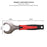 RIDERACE RR7961 18-In-1 Bicycle Maintainance Tool Kit Spoke Key Wrench Bike Repair Tool Set - 7
