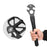 RIDERACE RR9369 High Carbon Steel Long Handle Bicycle Pedal Removal Wrench Bike Repair Tool - 6