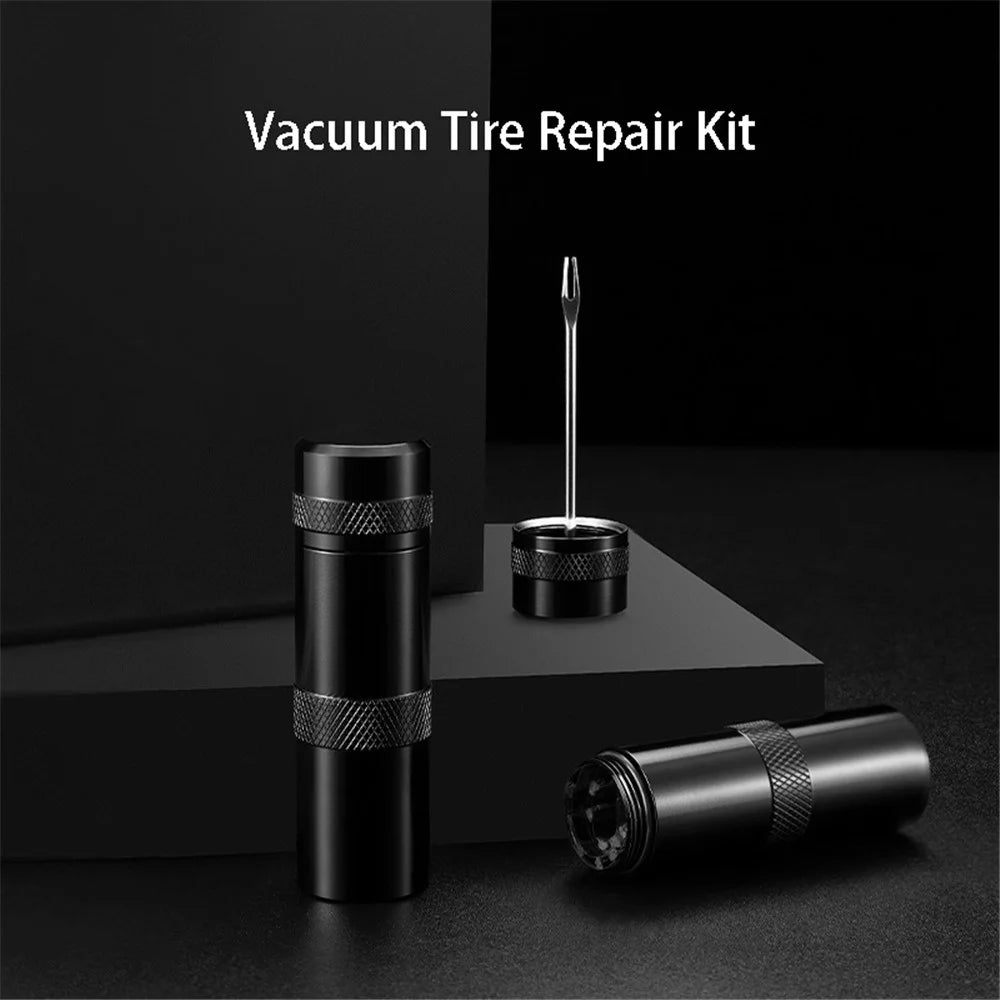 ROCKBROS VVT-1PULS Portable Bicycle Tubeless Tire Repair Kit Pin Rubber Strip Tool with Storage Case - 2