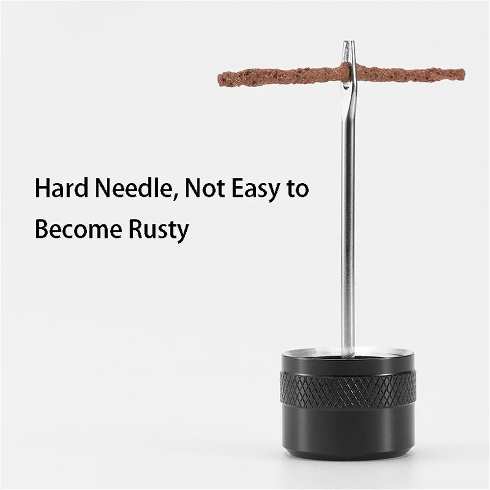 ROCKBROS VVT-1PULS Portable Bicycle Tubeless Tire Repair Kit Pin Rubber Strip Tool with Storage Case - 6