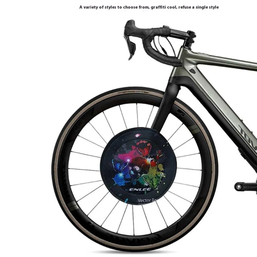 ENLEE E22128 Mountain Bike Disc Brake Cover Anti Overspray Bicycle Brake Shield - Beauty - 4
